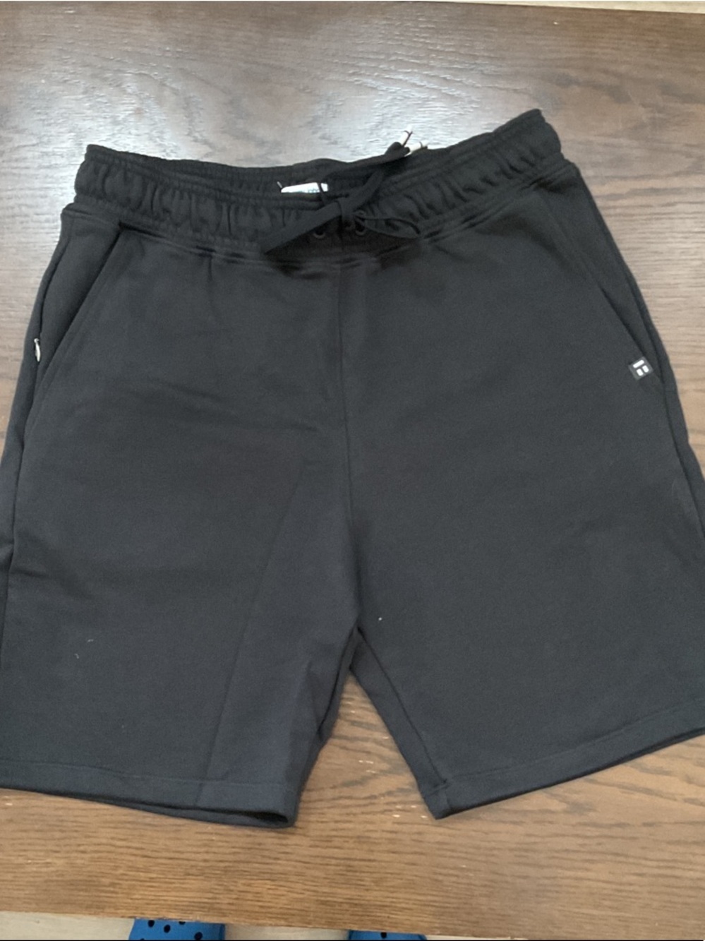 Tommy John Black Performance Relaxed-Fit Athletic Shorts